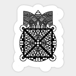 eagle mandala Sticker